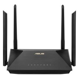 ASUS RT-AX1800U Router Estendibile con Mobile Tethering, Alternativa ai Router 4G 5G, WiFi, Doppia Banda, Connessione Veloce Grazie al WiFi6, Protezione Internet Integrata Aggiornamenti Illimitati