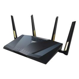 ASUS RT-AX88U Pro AX6000 Router estendibile con Mobile Tethering, alternativa ai Router 4G 5G, Dual Band WiFi 6, Doppia Porta 2.5G, AiProtection Pro, VPN Sicura, Parental Control, QoS Adattativo