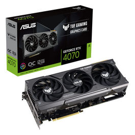 TUF Gaming NVIDIA GeForce RTX 4070 OC Edition Scheda Grafica, 12GB GDDR6X 192-bit 21 Gbps PCIE 4.0, GPU NVIDIA Ada Lovelace, TUF-RTX4070-O12G-GAMING