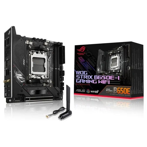 ROG STRIX B650E-I GAMING WIFI Scheda Madre mini ITX Socket AM5 AMD B650 DDR5 64 GB Wi-Fi 6E colore Nero