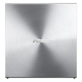 ASUS SDRW-08U5S-U/SIL/G/AS Masterizzatore DVD Ultra Slim Esterno 8x USB 2.0 Power2go8 Disc-encryption Mac support Metal Silver