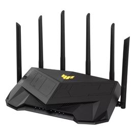 ASUS TUF-AX6000 - Router Estendibile con Mobile Tethering, Alternativa ai Router 4G 5G, WiFi 6 (802.11ax) Dual Band AX6000 AiMesh, Sicurezza di Rete AiProtection Pro, VPN, Parental Control