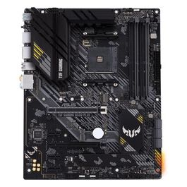 ASUS TUF GAMING B550-PLUS, Scheda Madre Gaming ATX AMD B550, PCIe 4.0, Doppio M.2, 10 Fasi di Alimentazione DrMOS, 2,5Gb Lan, HDMI, DP, USB 3.2 Gen 2 Type-A e Type-C, Aura Sync RGB