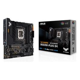 Scheda madre mATX Intel B660 (LGA 1700) con slot PCIe 4.0, due slot PCIe 4.0 M.2, 10 stadi di alimentazione, Realtek 2.5Gb Ethernet, DP, HDMI, USB 3.2 Gen 2 Type-C anteriore, Aura Sync Socket 