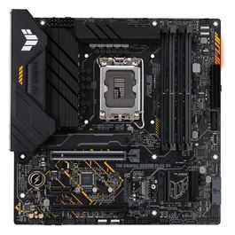 ASUS Scheda madre mATX Intel B660 (LGA 1700) con slot PCIe 4.0, due slot PCIe 4.0 M.2, 10 stadi di alimentazione, Realtek 2.5Gb Ethernet, DP, HDMI, USB 3.2 Gen 2 Type-C anteriore, Aura Sync Socket 