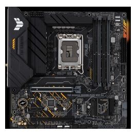 TUF Gaming B660M-PLUS WiFi D4 Scheda Madre mATX, Intel B660, LGA1700, DDR4, PCI 5.0, LAN Realtek 2.5Gb, WiFi 6, Realtek 7.1 Surround, 2xM.2, 4xSATA 6GB/s, USB 3.2 Gen 2x2, Armoury Crate, Nero