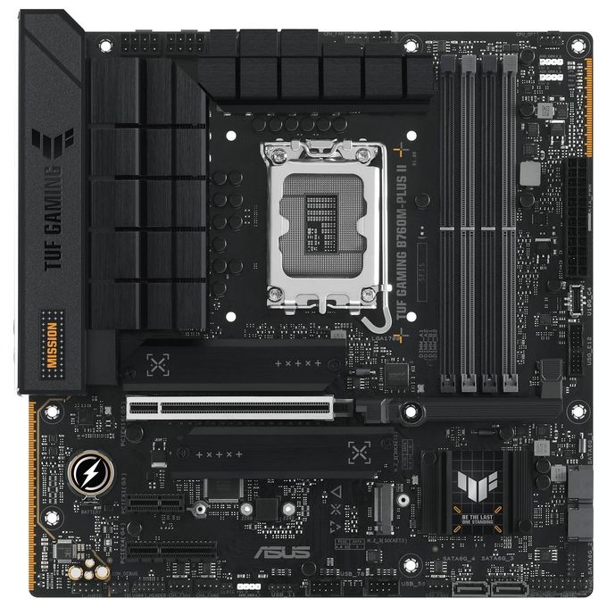 Asus TUF GAMING B760M-PLUS II Scheda Madre Intel (LGA 1700) mATX DDR5