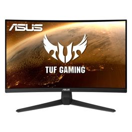 Asus TUF Gaming VG24VQ1B Monitor Gaming Curvo da 24” pollici (23.8) Full HD (1920x1080), 165Hz, Extreme Low Motion Blur, Adaptive-sync, FreeSync Premium, Tempo di Risposta 1ms (MPRT), Nero