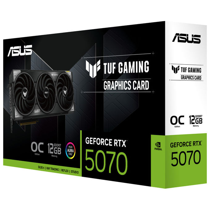 ASUS TUF Gaming Scheda Grafica GeForce RTX 5070 12GB GDDR7 PCI Express 5.0 GPU