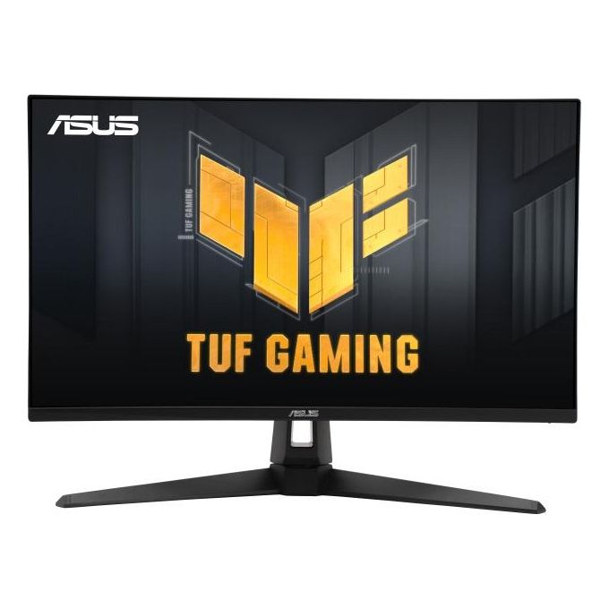Asus TUF Gaming VG27AQA1A Monitor Gaming 27”, WQHD, Overclock Fino a 170 Hz, Tecnologia Extreme Low Motion Blur, Freesync Premium e Shadow Boost, 1 ms (MPRT), HDR, DisplayWidget Lite, Nero