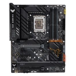 TUF Gaming Z690-PLUS D4 Scheda Madre Gaming ATX, Intel Z690, LGA1700, DDR4, PCI 5.0, 14+1 Fasi di Alimentazione, Intel 2.5Gb LAN, Realtek 7.1 Sorround, 4xM.2, 4xSATA 6GB/s, Aura Sync RGB, Nero