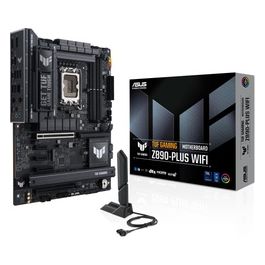 TUF GAMING Z890-PLUS WIFI Scheda Madre Intel ATX 16121 Fasi di Alimentazione Slot DDR5 PCIe 5.0 GPU di Nuova Generazione 1xUSB4 1xUSB 20Gbps 4 Slot M.2 Wi-Fi 7 Intel 2.5 Gb