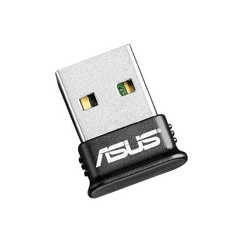 ASUS USB-BT400, Adattatore USB Bluetooth 4.0, Retrocompatibile Con Le Vecchie Generazioni di Bluetooth, Tecnologia Low Energy, Design Di Piccole Dimensioni, Nero