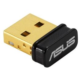 ASUS USB-BT500, Adattatore USB Bluetooth 5.0, Retrocompatibile Con Le Vecchie Generazioni di Bluetooth, Tecnologia Low Energy, Design Di Piccole Dimensioni, Nero