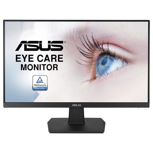 ASUS  Va24Ehe Monitor 23, 8"  Full HD IPS 16: 9, Frequenza 75 Hz,  Hdmi, Dvi E Vga – Adaptive Sync – Tecnologia Eye Care, ‎Nero