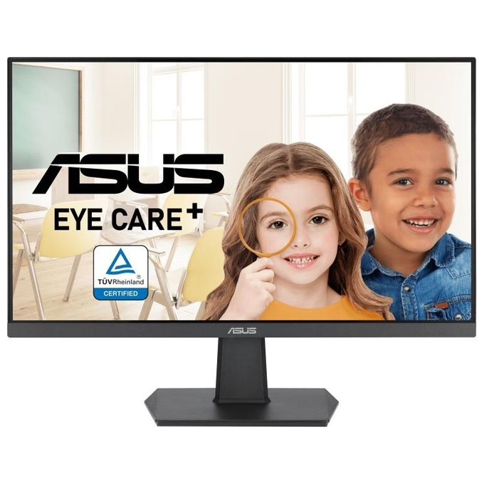 ASUS VA24EHF Eye Care Monitor Gaming 24” pollici (23,8), IPS Full HD, Frameless, 100Hz, Adaptive-Sync, 1ms MPRT, HDMI, Filtro Luci Blu, Anti-sfarfallio, Montabile a Parete, Nero