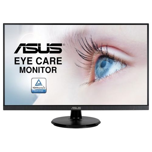 ASUS VA27DQ Eye Care Monitor – 27 inch, FHD (Full HD 1920 x 1080), IPS, Frameless, 75Hz, Adaptive-Sync/FreeSync™, DisplayPort, HDMI, Eye Care, Low Blue Light, Flicker Free, Wall Mountable