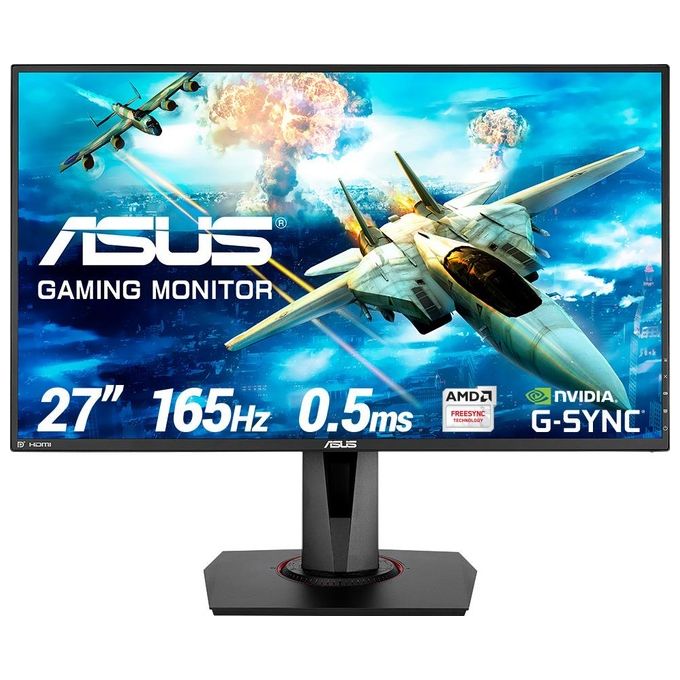 ASUS Monitor Gaming 27'' VG278QR 1920 x 1080 Full HD Tempo di risposta 0,5 ms Frequenza di aggiornamento 165 (Hz)