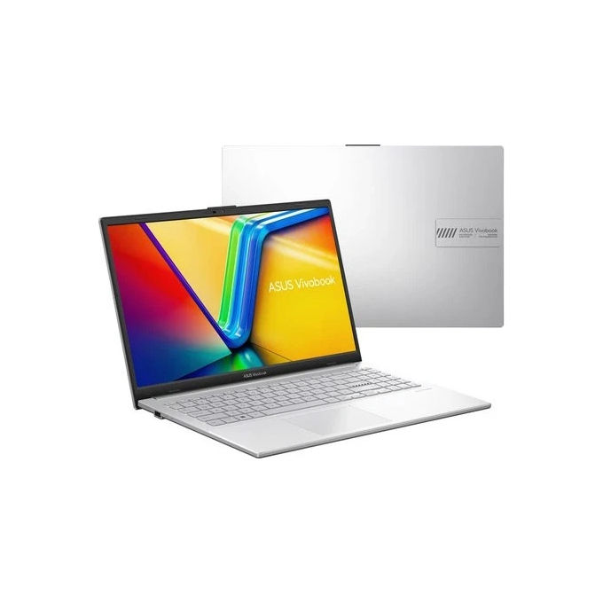 Asus E1504FA-NJ158W Vivobook Go 15 Notebook 15.6'' AMD Ryzen 5 7520U 8 GB RAM SSD 512 GB Windows 11 Home colore Argento