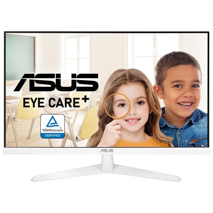 Asus VY279HE-W Monitor per Pc 27" 1920x1080 Pixel Full Hd Led Bianco