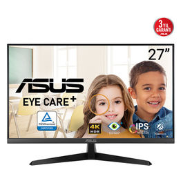 VY27UQ, Monitor PC 27" 4K Ultra HD, LCD Nero