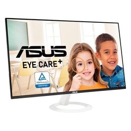 Asus Monitor Eye Care VZ27EHF-W  da 27” pollici, Full HD (1920x1080), IPS, Frameless, 100 Hz, Adaptative-Sync, Tempo di Risposta 1 ms, HDMI, Filtro Luci Blu, Antisfarfallio, Nero