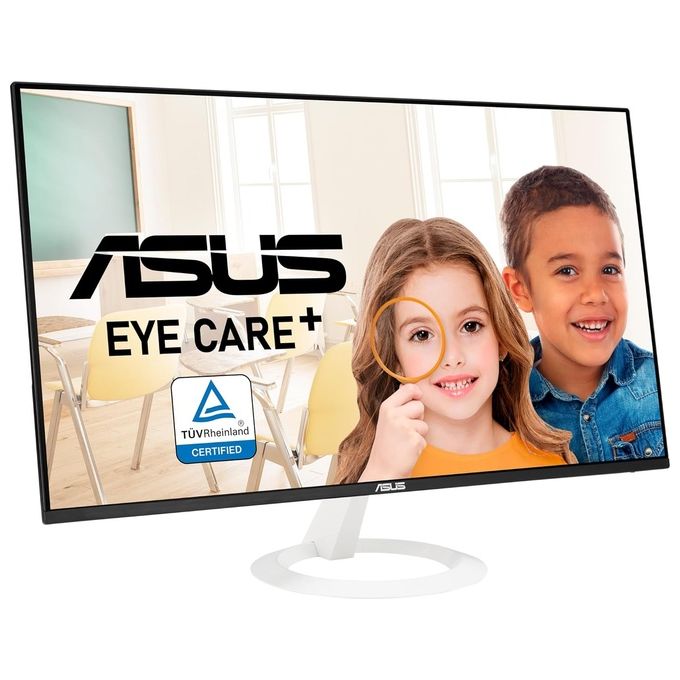 Image of Asus Monitor Eye Care VZ27EHF-W 27 Pollici Full HD 1920x1080 IPS Frameless 100 Hz Adaptive-Sync Risposta 1 ms HDMI Filtro Luci Blu Antisfarfallio Nero