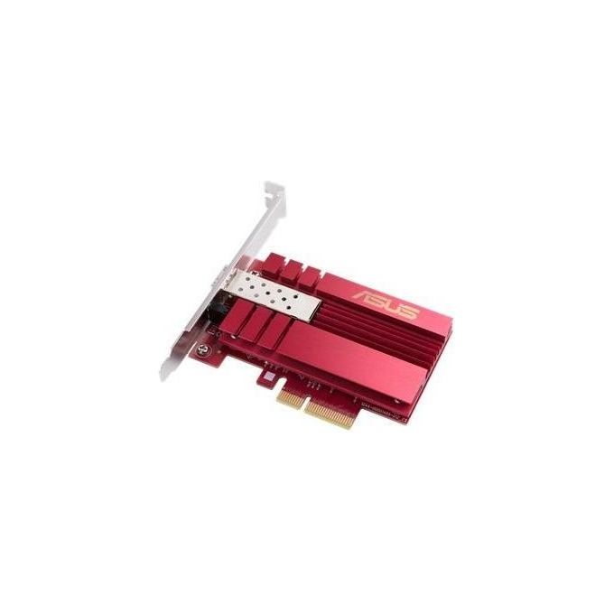 Asus Xg-c100f PCI Express 10-Gigabit SPF + PCIe Network Adapter Tecnologia QoS integrata