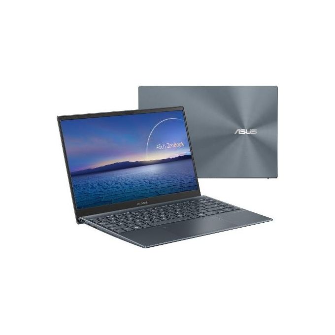 Asus Zenbook UM425QA-KI164X Notebook, Processore Amd Ryzen 5-5600H, Ram 8Gb, Hdd 512Gb SSD, Display 14'', Windows 11 Pro