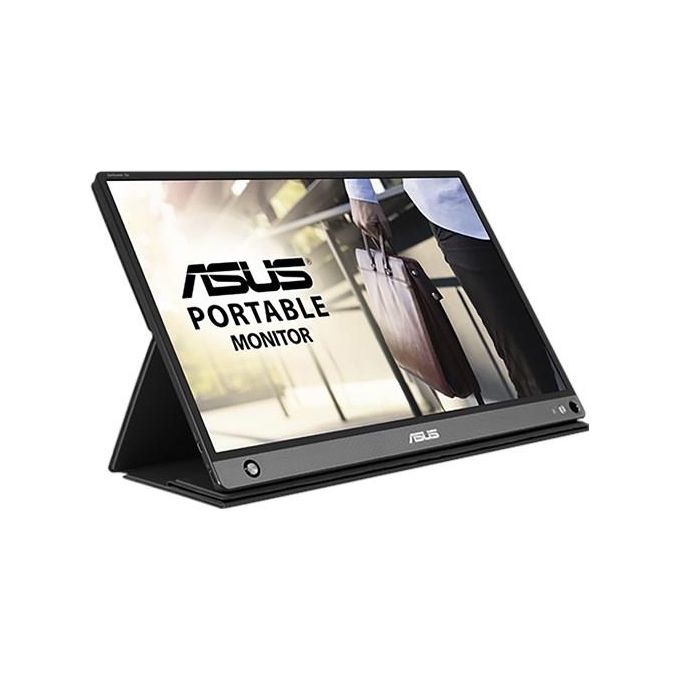 ASUS Monitor Portatile ZenScreen Go MB16AHP 15.6" USB Type-C , FHD (1920x1080), IPS, up to 4 hours battery, Micro-HDMI, Foldable Smart case, Auto-Rotate