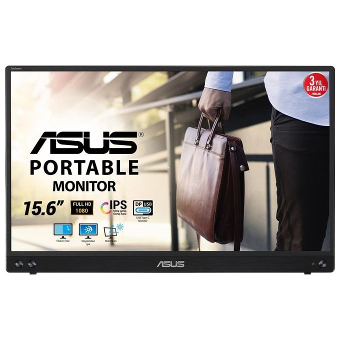 Asus 90LM0381-B01370 Zenscreen Monitor PC 15,6" Full HD IPS 60 Hz (Nero)