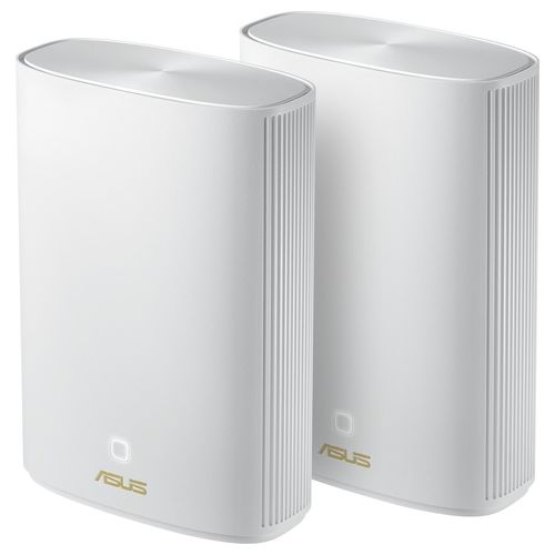 ASUS ZenWiFi XP4 Hybrid WiFi Mesh con Powerline, WiFi AX1800 + Powerline AV1300, Internet Protection For All Your Devices Integrated, Easy and Intuitive App Management, White