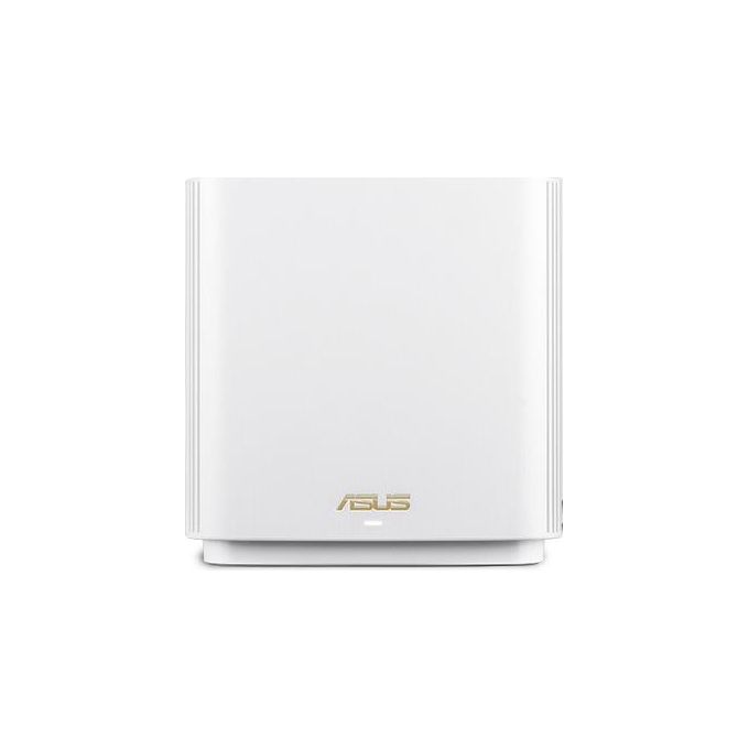ASUS ZenWiFi XT8 sistema Mesh Wi-Fi 6 tri-band AX6600, copertura fino a 230 m²/4+ camere, 6.6 gbps wi-fi, 3 ssid, Internet security e controllo genitori incluso a vita, porta 2.5g, 1 pezzo, bianco