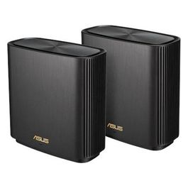 ASUS ZenWiFi XT8 sistema Mesh Wi-Fi 6 tri-band AX6600, copertura fino a 410 m²/6+ camere, 6.6 gbps wi-fi, 3 ssid, Internet security e controllo genitori incluso a vita, porta 2.5g, 2 pezzi