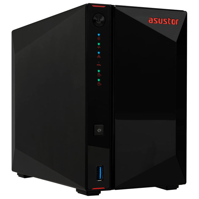 immagine di Asustor AS5402T NAS 2 baie Quad-Core 4GB RAM Nimbustor 2 Gen2 archiviazione di rete