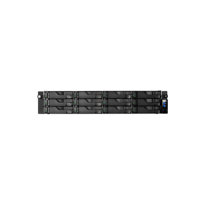 Asustor AS7112RDX NAS Armadio 2U Intel Xeon E-2224 8 GB Nero