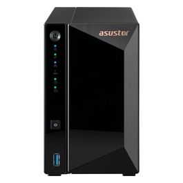 nas per 2 Hdd/ssd 3.5'/2,5'sata3 6gb/s no hd qc 1.7ghz-2gb ddr4 (no Espand.) 1p 2,5gbe-3p Usb3.2- Gar.3 anni