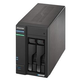Asustor Nas Tower 2 Bay  4x M.2 Nvme Intel Celeron N5105 Jasper Lake Quad-Core 4Gb 2.5" Gbe X 2