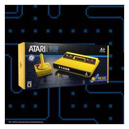 Atari, Console Retrogaming Pac-Man Anniversary Edition, Cartucce 2600/7800, Joystick Wireless