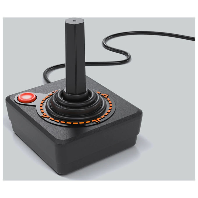 Atari Joystick CX40+ Clyde Edition Retro' Compatibile Sistemi Atari Moderni