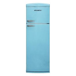 ATBM346BL - Frigorifero doppia porta 311 L, 179,4 cm, Classe F, 40 dB, raffreddamento statico, design retrò, azzurro