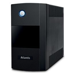 Atlantis OnePower S1000LE, UPS Line Interactive 1000VA/600W, AVR, Onda PseudoSinusoidale, 3 prese Schuko, 2 Batterie 12V 5Ah