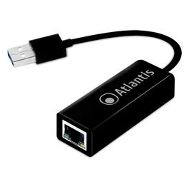 Atlantis Adattatore da Usb3.0 a Porta Lan Gigabit Adapter 10/100/1000mbit