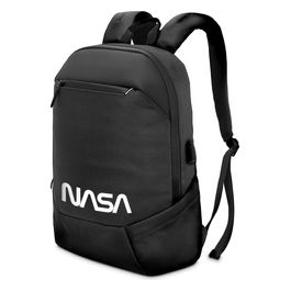 Atlantis BackPack The Moon Project NASA Worm Zaino per Notebook 15.6" Porta USB per Battery Bank Vano Ultracapiente 25 Litri Tasca Portaoggetti Aggancio Trolley