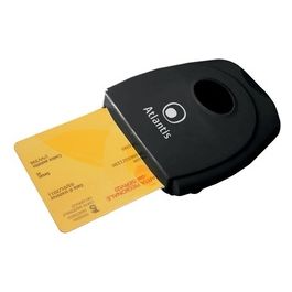 Atlantis Card Reader Per Smart Card Usb Per Homebanking Firmadigitale