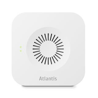 Atlantis casa smart videocitofono db910 wireless da esterno telecamera 2mp  full hd sensore pir compatibile google home/nest ed  alexa echo show  ir led