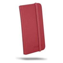 Atlantis flip cover smartix rosso universale per smartphone fino a 4''