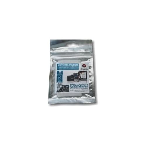 Kit Pulizia Cellulare/palmari Contenente 20 Salviettine Microfobra No Liquidi