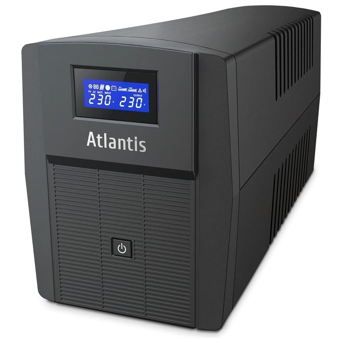 Atlantis Land A03-HP1503 Gruppo di Continuita' UPS a Linea Interattiva 1.2 kVA 720 W 5 Prese AC