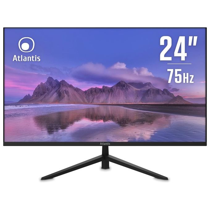 Atlantis Land A05-H24V-VH Monitor Pc 23.8'' 1920x1080 Pixel Full Hd Led Nero